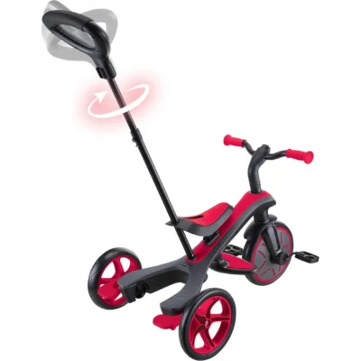 Globber Explorer 4in1 Trike Bisiklet Kırmızı