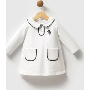 U.S. Polo Elbise, Beyaz