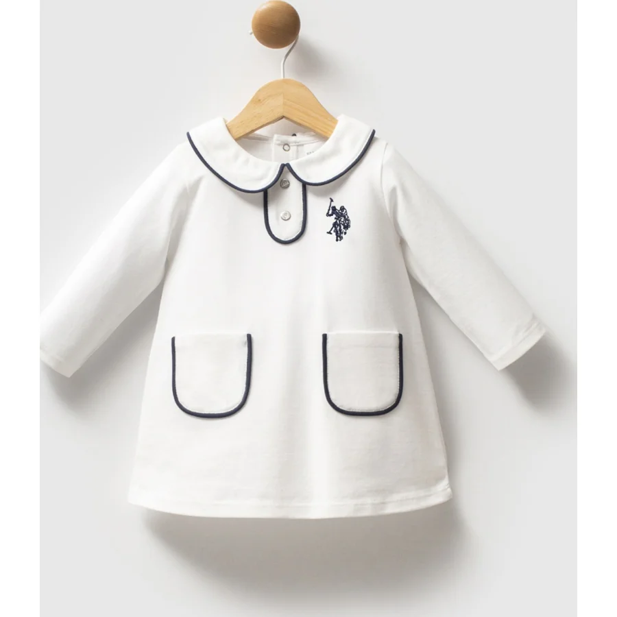 U.S. Polo Assn Elbise, Beyaz