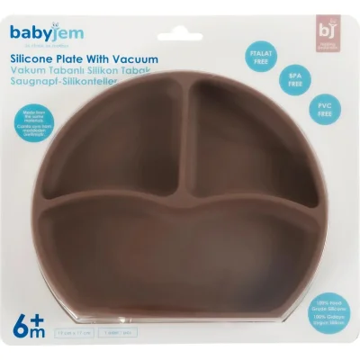 BabyJem Silikon Tabak, Mocha