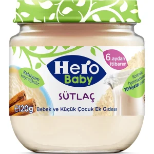 Hero Baby Sütlaç Kavanoz Mama, 120 g