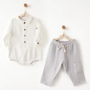 Andywawa AC26706 Gentelman 2li Takım Grey