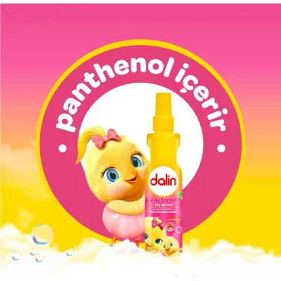 Dalin Kolay Tarama Spreyi, Badem Yağlı, 200 ml