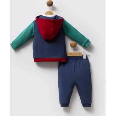 U.S. Polo Assn Takım, 3'lü, İndigo, Yeşil