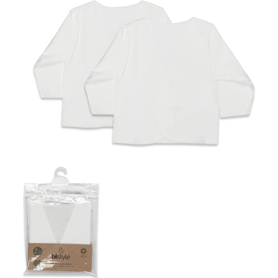 Bistyle Organik Basic İç Zıbın, 2'li, Ekru
