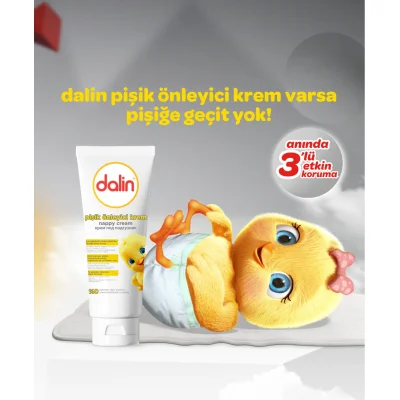 Dalin Bebek Pişik Kremi, 100 ml