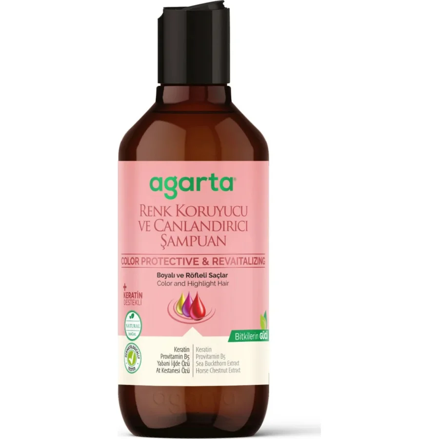 Agarta Renk Koruyucu ve Canlandırıcı Şampuan 400 ml