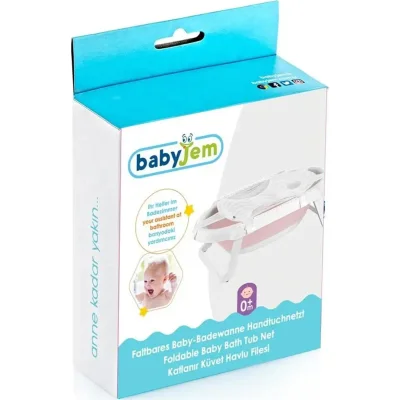 BabyJem Katlanır Küvet Havlu Filesi, Gri