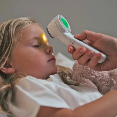 Braun BNT400 Temassız Alından Ateş Ölçer, Beyaz