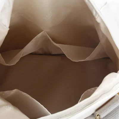 M&Y Holifera Deri Anne Bebek Bakım Sırt Çantası 7260 Krem