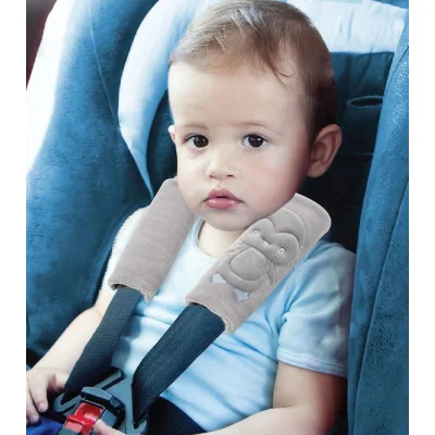 BabyJem Emniyet Kemeri Boyun Koruyucu, Ekru