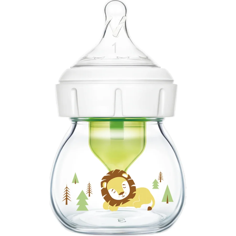 Dr.Brown's Geniş Ağız Anti Kolik Options+ Cam Biberon, 60 ml