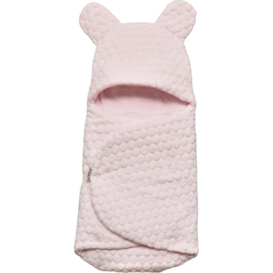 Bebitof Kabartmalı Velboa Kundak, Pembe