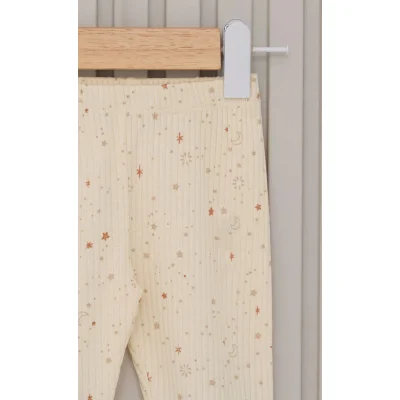 U.S.Polo Kız Bebek 5'li Zıbın Seti, Krem