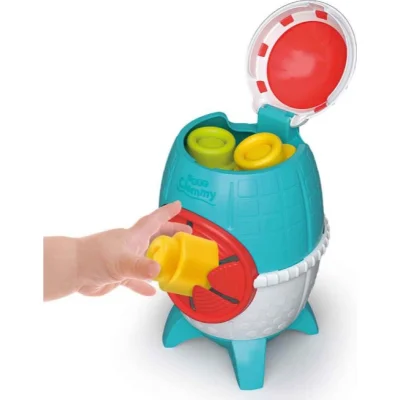 Clementoni Baby Soft Clemmy Yumuşak Blok Duyusal Roket 17806