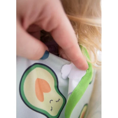 BabyJem Baskılı BLW Kollu Önlük 784 Avokado