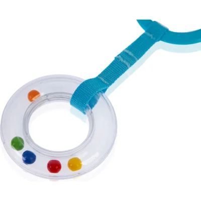 BabyJem Çıngıraklı Puset Halkası, Mavi