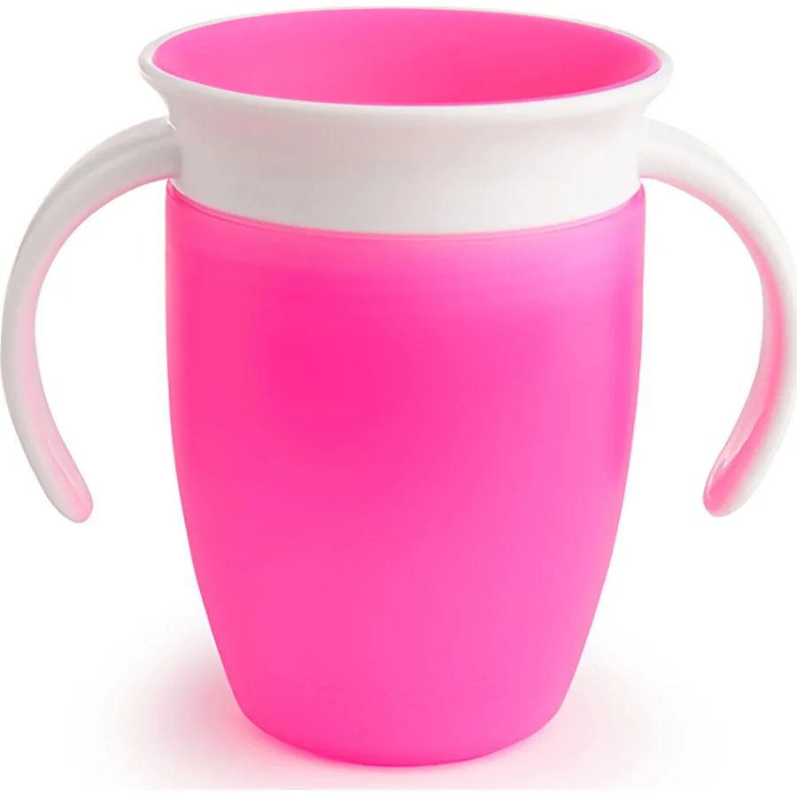 Munchkin Mucize 360° Alıştırma Bardağı 6 Ay+, 207 ml, Pembe