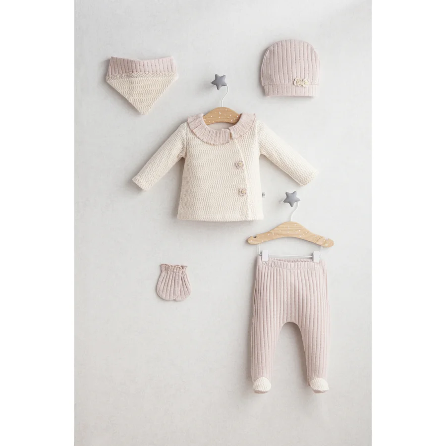 Tongs Baby Daisy Dream 5'Li Zıbın Set 5464 Pudra