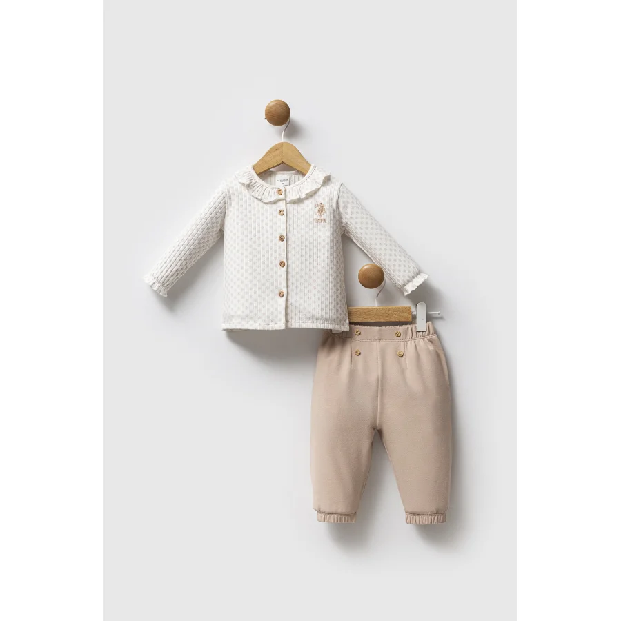 U.S. Polo Assn 2 li Takım USB2719 Beyaz