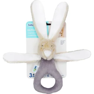 BabyJem Tutmalı Peluş, Mini Tavşan, Taş