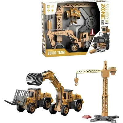 Mega Vinç Kepçe Kırıcı Montaj İnşaat Seti