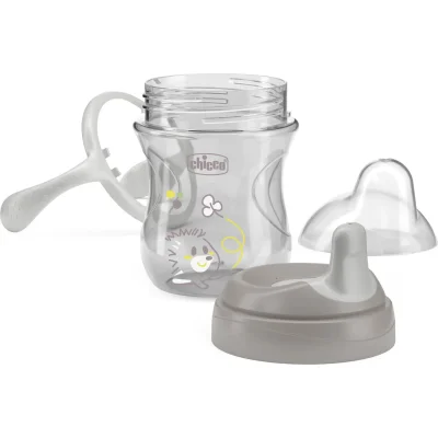 Chicco Yarı Yumuşak Uçlu Alıştırma Bardağı 6 Ay+ Unisex