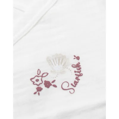 Bistyle Müslin Starfish Wishes Hastane Çıkışı, 10 Parça, Pembe