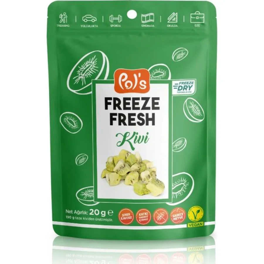 Pol’s Freeze Fresh Kivi 20 Gr