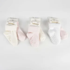 Katamino Cenet Abs'li Kız Bebek Soket Çorap, Asorti, 2'li
