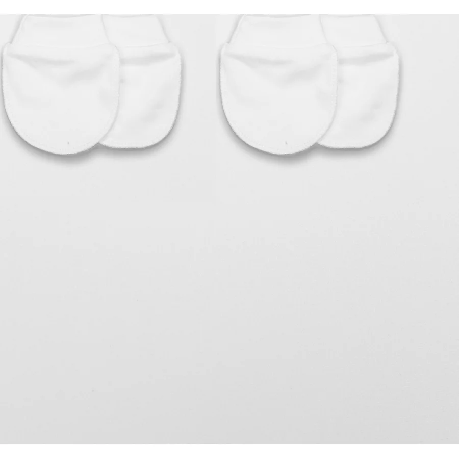 Bistyle Penye Eldiven Basic, 2'li, Beyaz