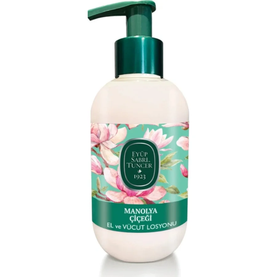Eyüp Sabri Tuncer Doğal Zeytinyağlı El ve Vücut Losyonu, 280 ml, Manolya Çiçeği