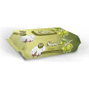 Sleepy Doğal Zeytinyağlı Islak Havlu Mendil, 90 Yaprak