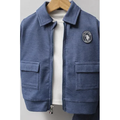 U.S. Polo Assn Takım, 3'lü, Mavi