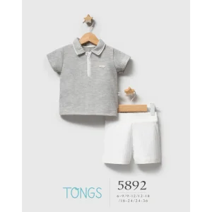 Tongs Change Takım, 2'li, Gri