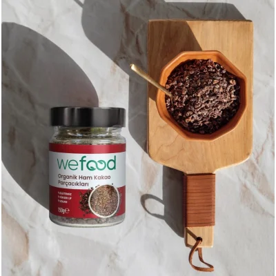 Wefood Organik Ham Kakao Parçacıkları, 150 g