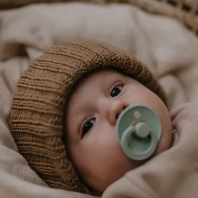 Bibs Colour Kauçuk Emzik, 0-6 Ay, Sage