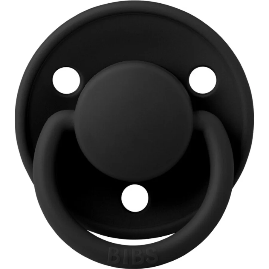Bibs De Lux Silikon Emzik 0-36 Ay, Siyah