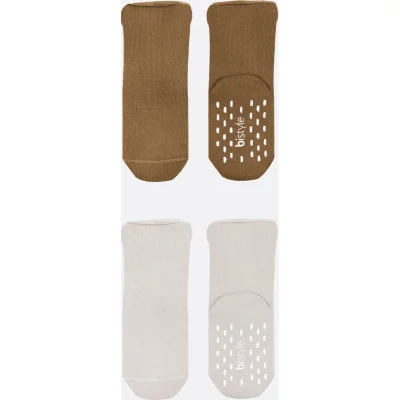 Bistyle Havlu Soket Kaymaz Basic Boy, 2'li, Kahve