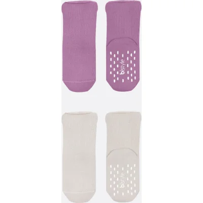 Bistyle Havlu Soket Kaymaz Basic Girl, 2'li, Gül Kurusu