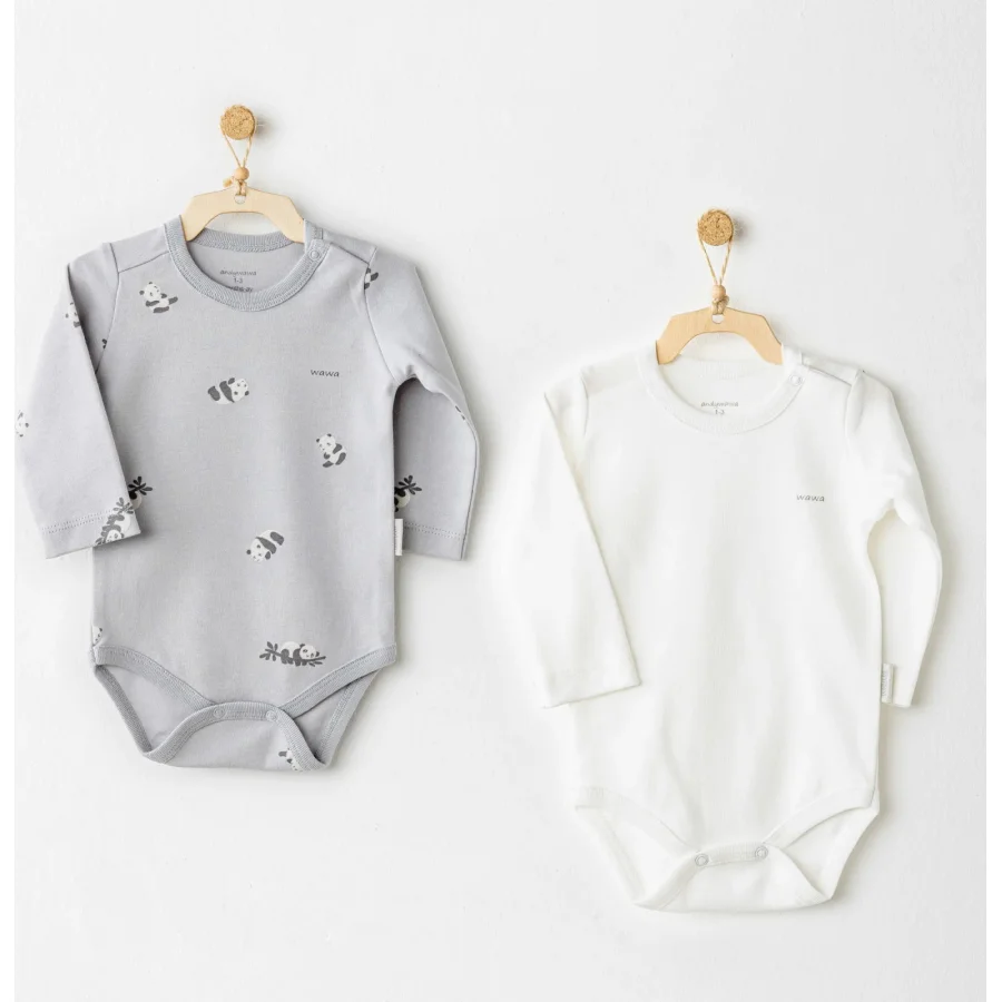 Andywawa Keep Smiling Badi, 2'li, Gri