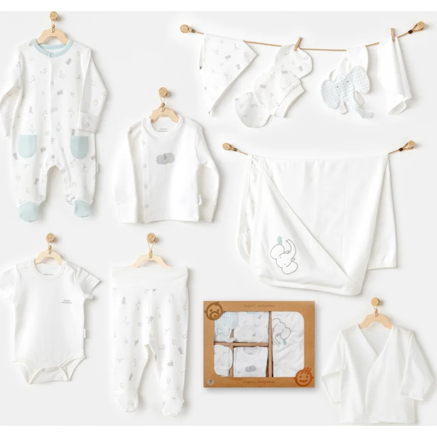 Andywawa The Zoo S Balboa Organik 10 Parça Hastane Çıkışı, Ekru