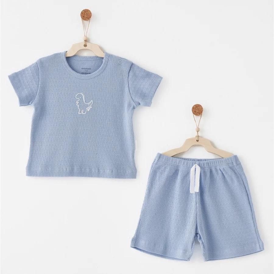 Andywawa Jacquard Special Modal Takım, 2'li, Mavi