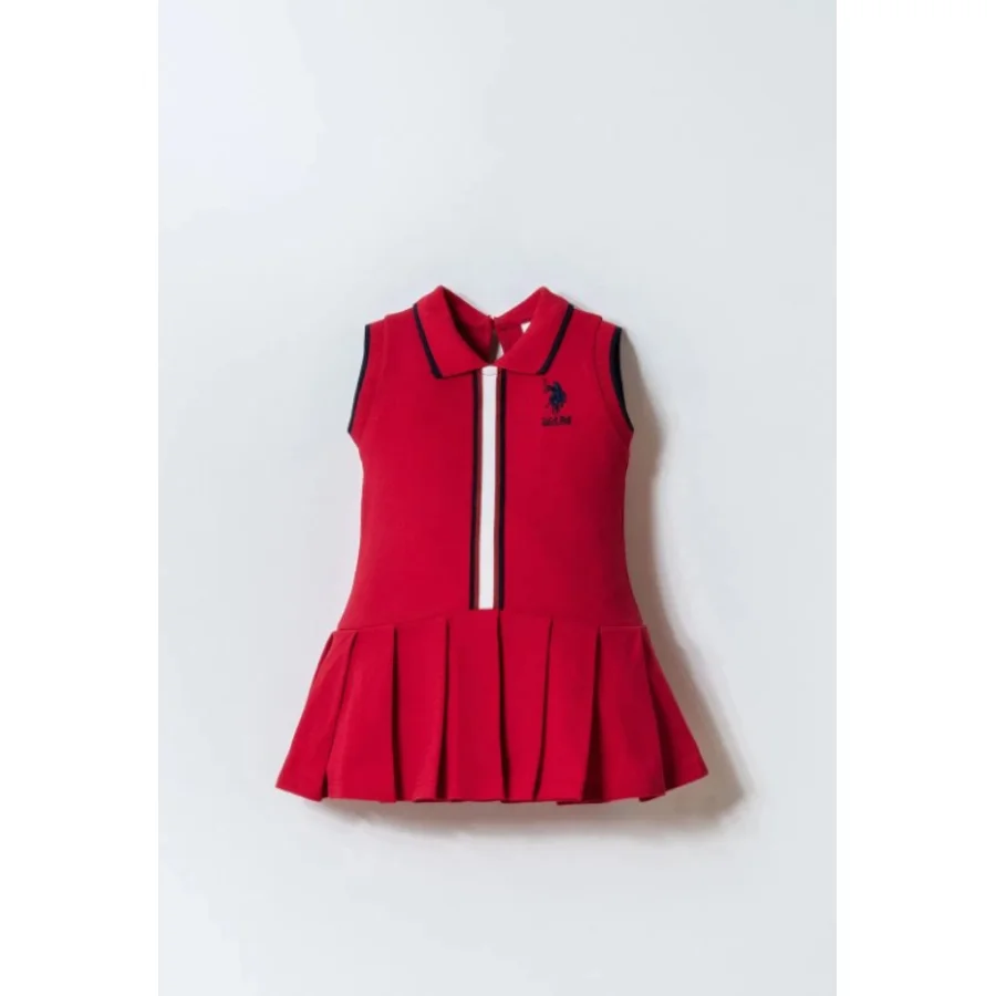 U.S. Polo Elbise, Kırmızı