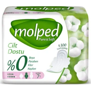 Molped Pure&Soft Uzun Ped, 7 Adet