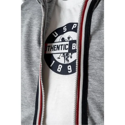 U.S. Polo Takım, 3'lü, Gri, Melanj