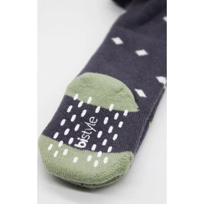 Bistyle Puan Kaymaz Havlu Külotlu Çorap, Antrasit