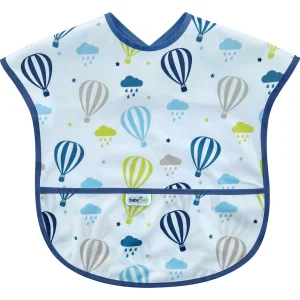 BabyJem Baskılı BLW Kolsuz Önlük, Balon