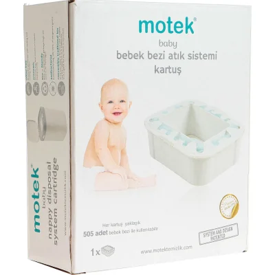 Motek Kirli Bebek Bezi Kartuşu, 505 Adet