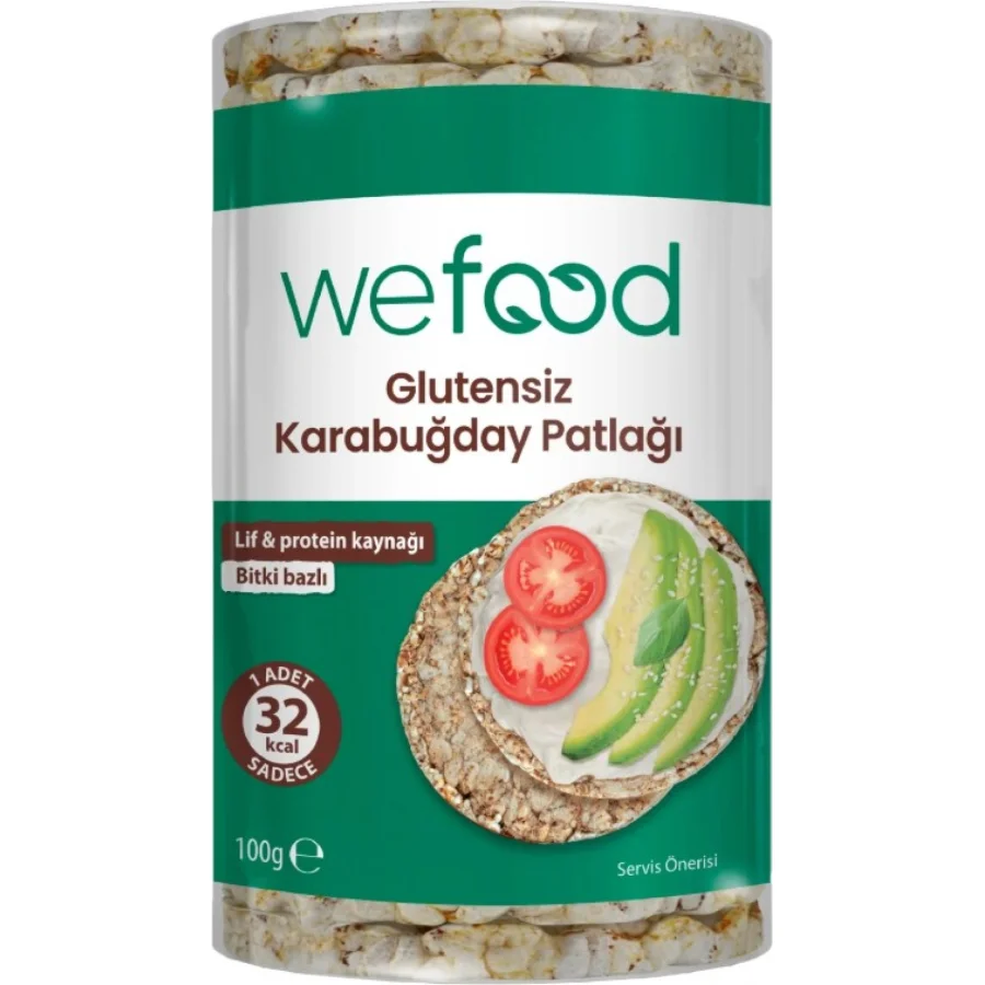 Wefood Karabuğday Patlağı, 100 g
